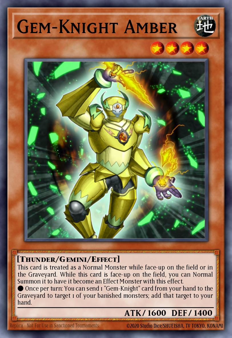 Gem-Knight Amber DT06-EN069
