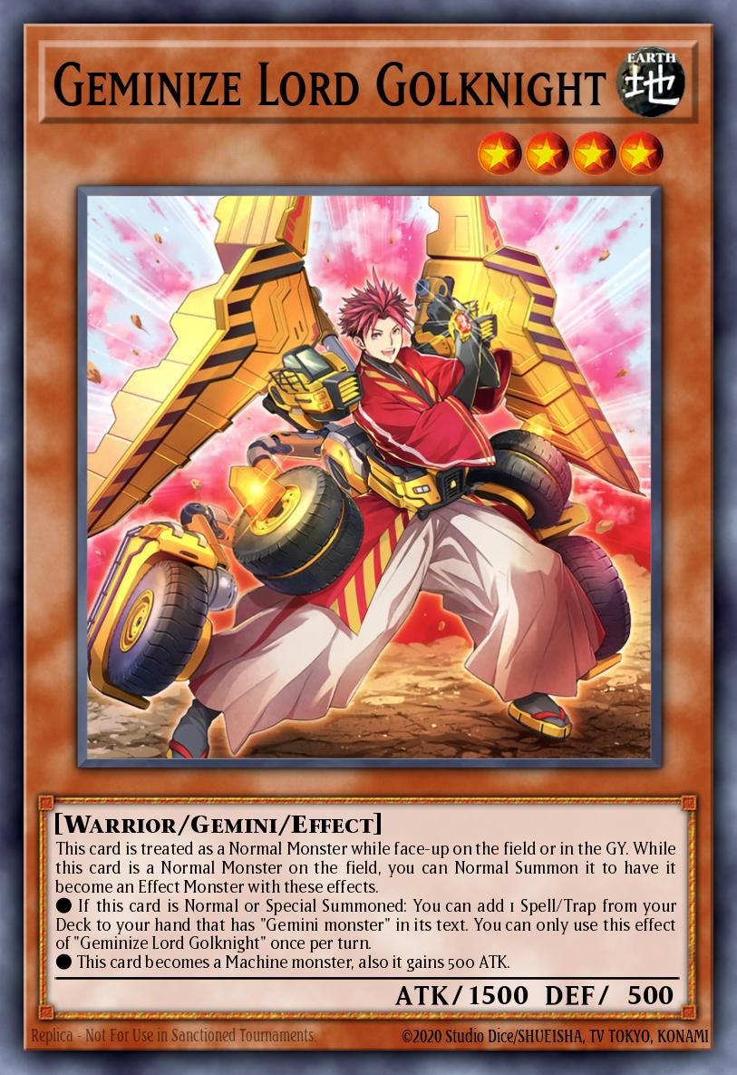 Geminize Lord Golknight BODE-EN032