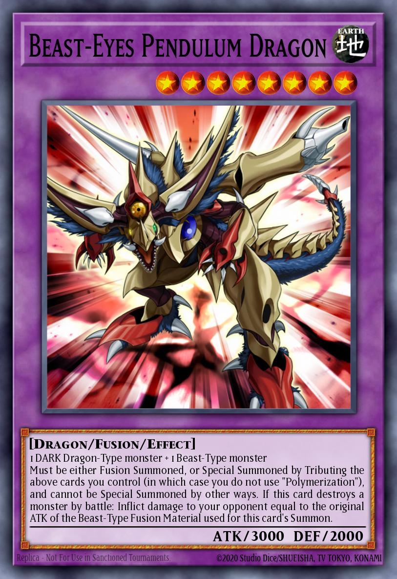 Beast-Eyes Pendulum Dragon BOSH-ENSE1