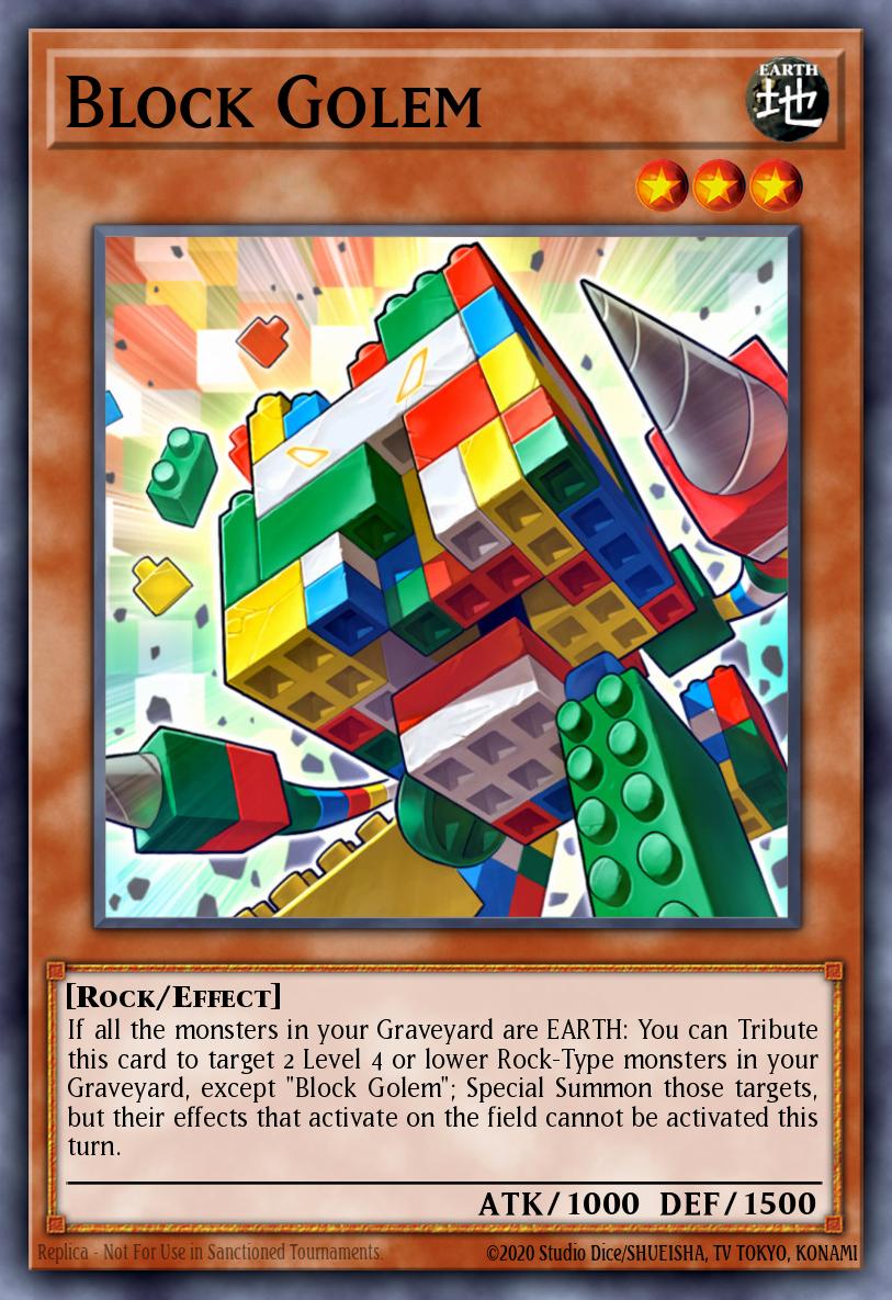 Block Golem REDU-EN035