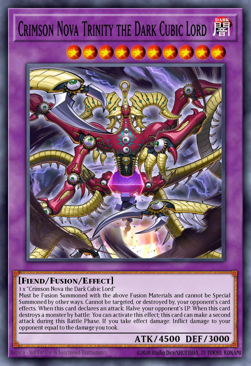 Crimson Nova Trinity the Dark Cubic Lord MVP1-EN040