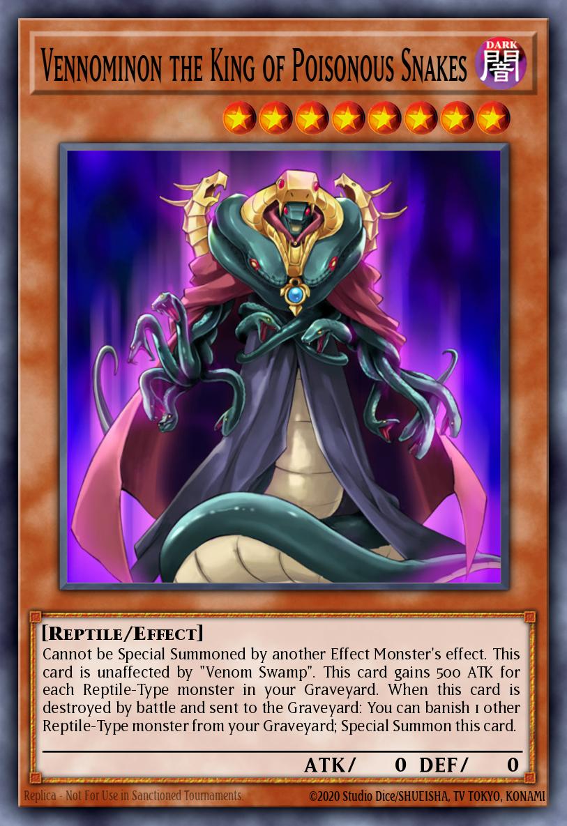 Vennominon the King of Poisonous Snakes ANGU-EN040