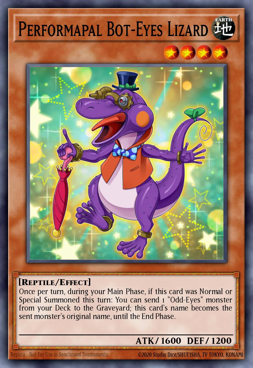 Performapal Bot-Eyes Lizard MP17-EN058