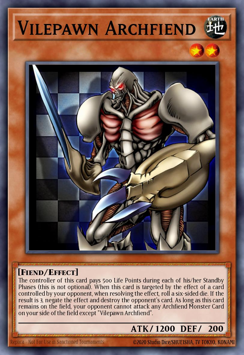 Vilepawn Archfiend DCR-067