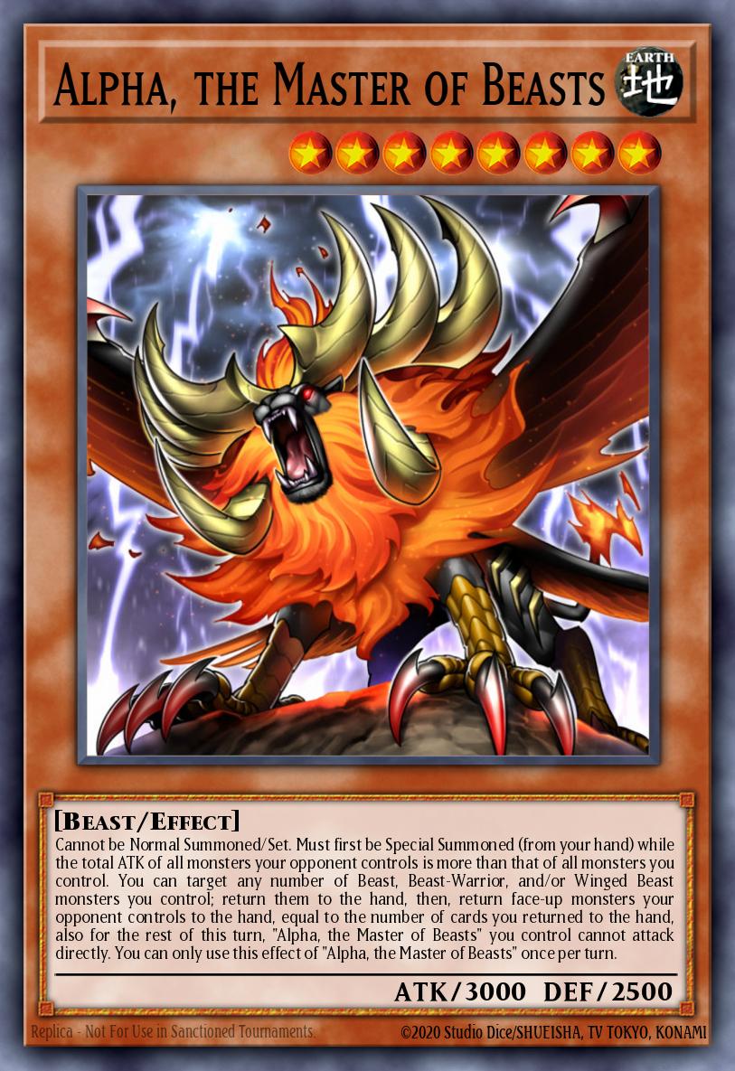 Alpha, the Master of Beasts MP21-EN179