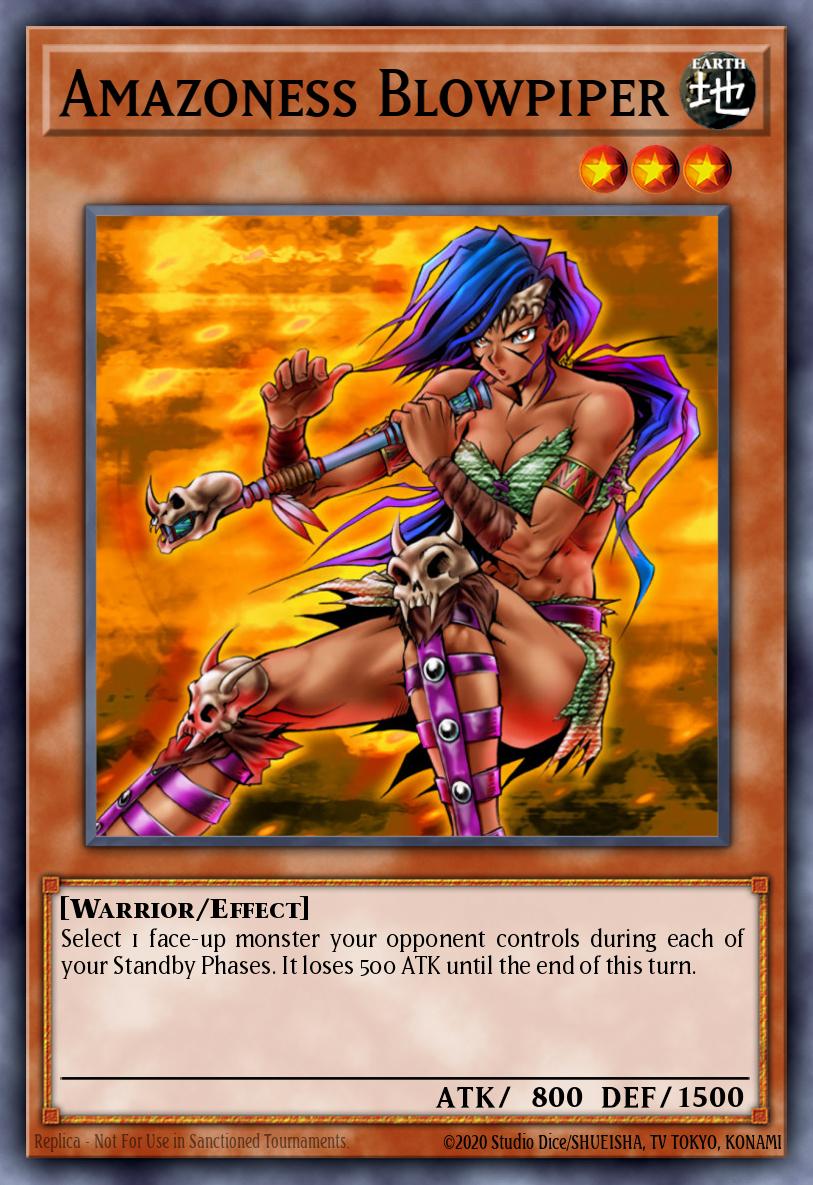 Amazoness Blowpiper DR1-EN117