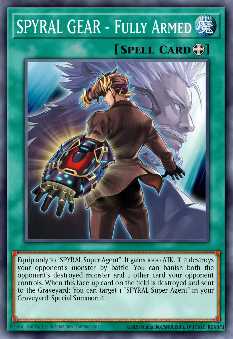 SPYRAL GEAR - Fully Armed MACR-EN088