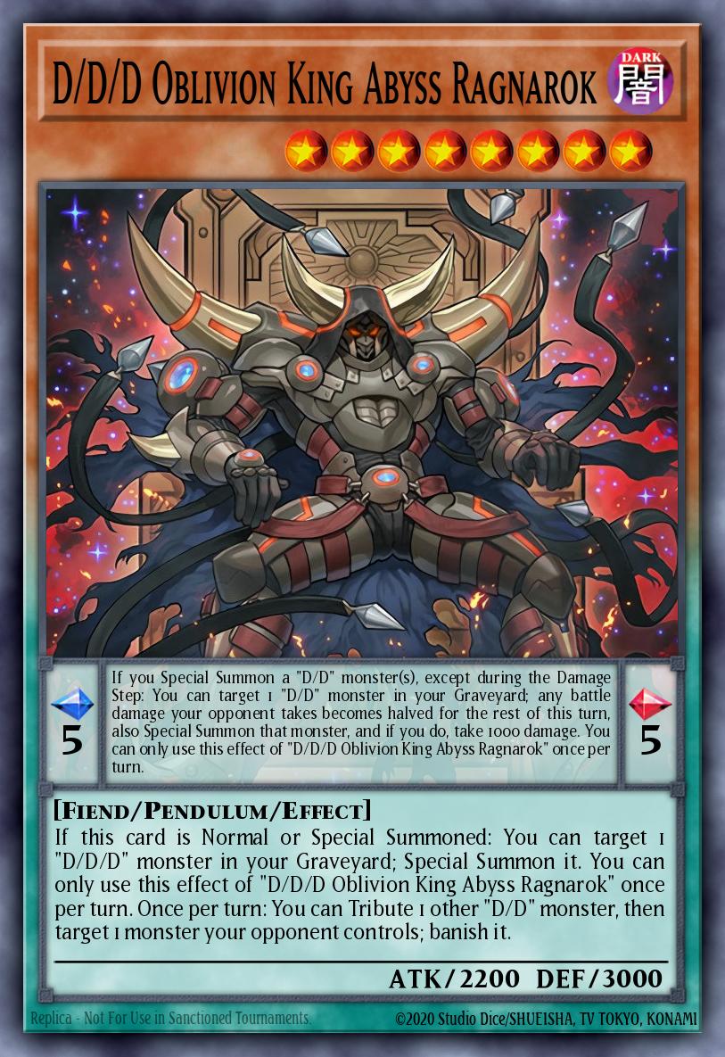 D/D/D Oblivion King Abyss Ragnarok DOCS-EN099