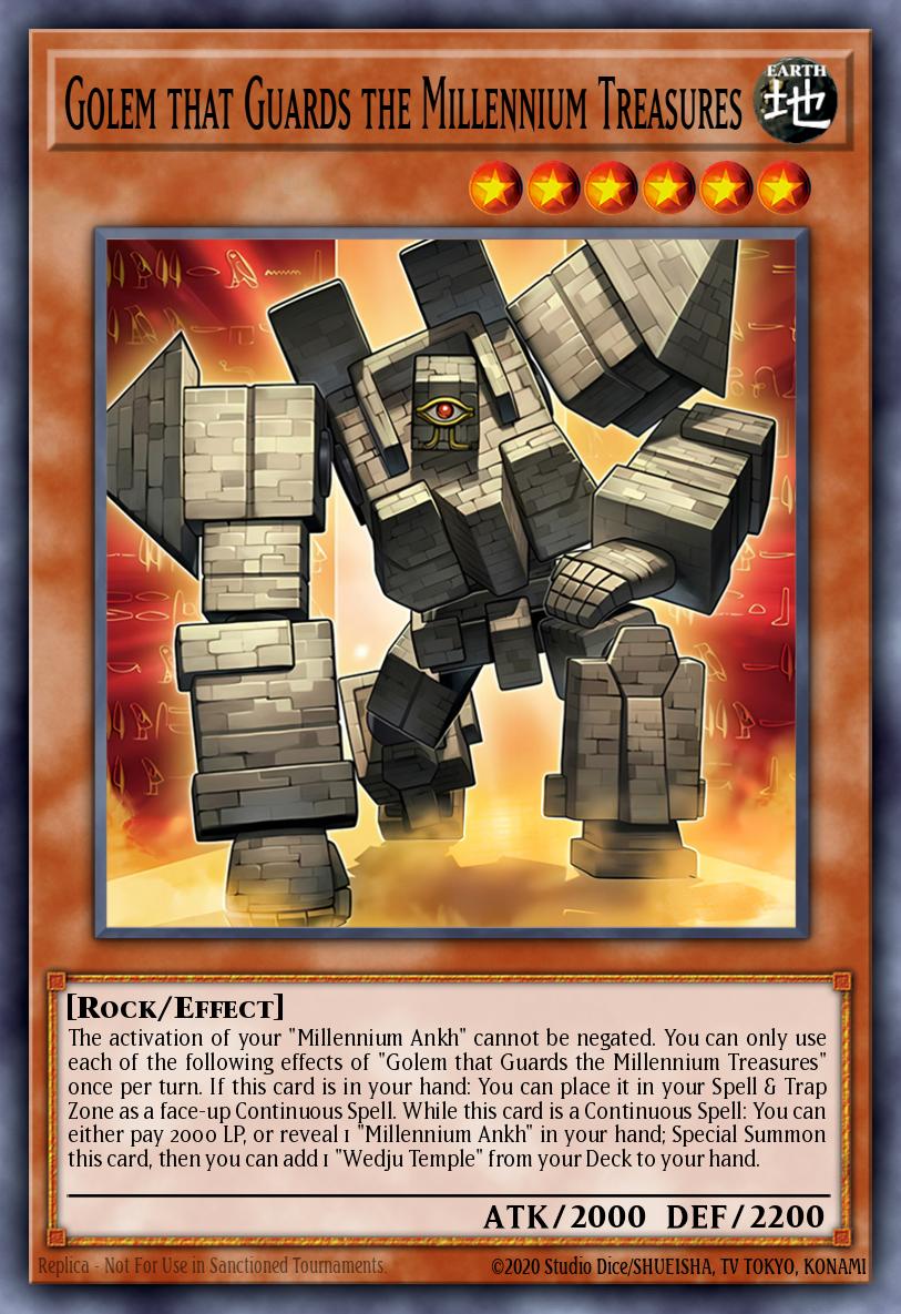 Golem that Guards the Millennium Treasures MP25-EN208