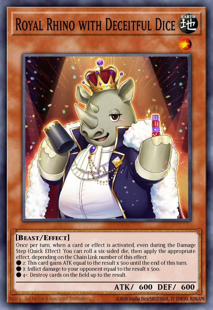 Royal Rhino with Deceitful Dice PHNI-EN036