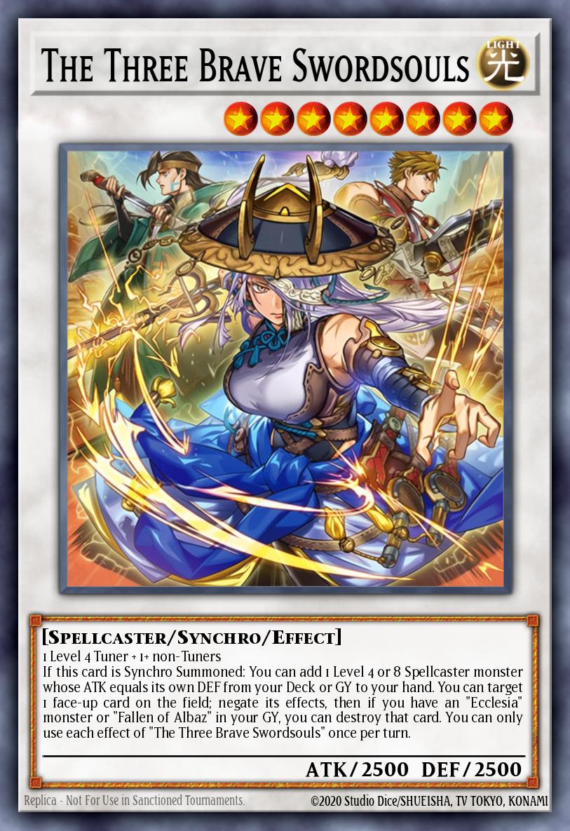 The Three Brave Swordsouls CORI-EN100