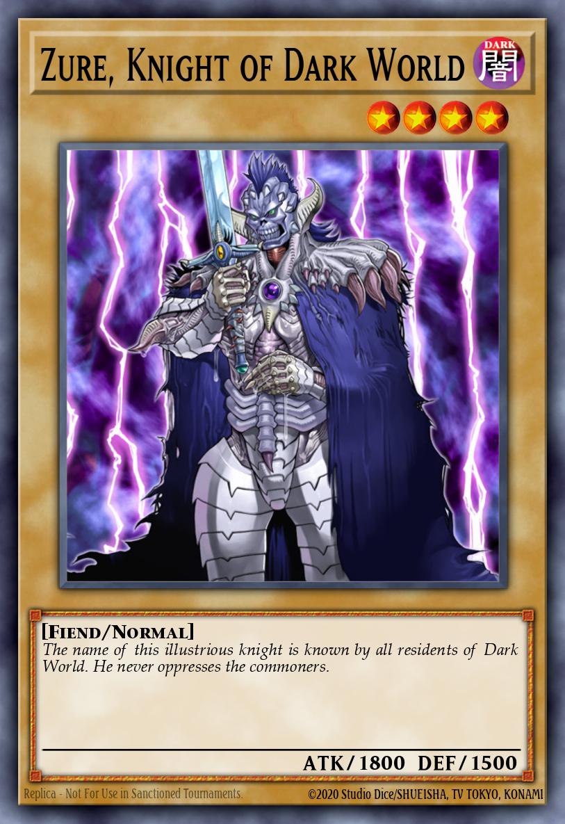 Zure, Knight of Dark World DR04-EN061