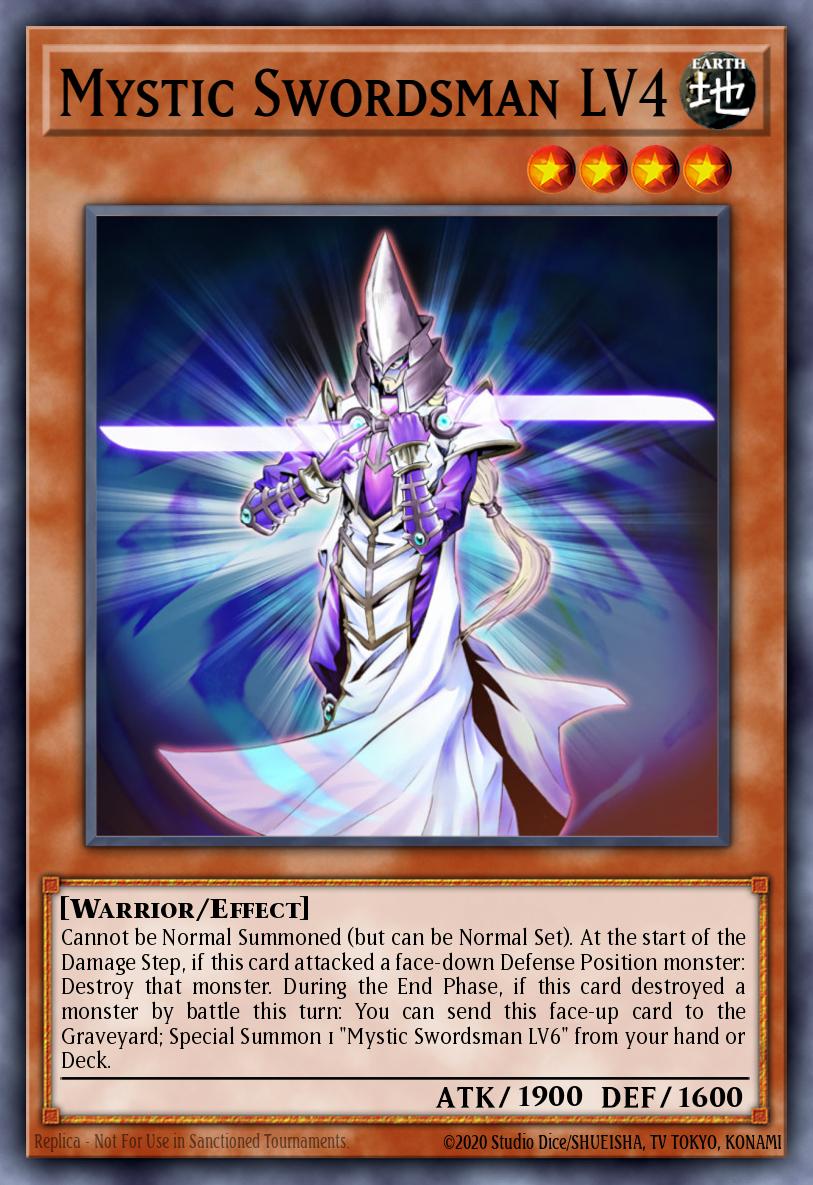 Mystic Swordsman LV4 DR3-EN012