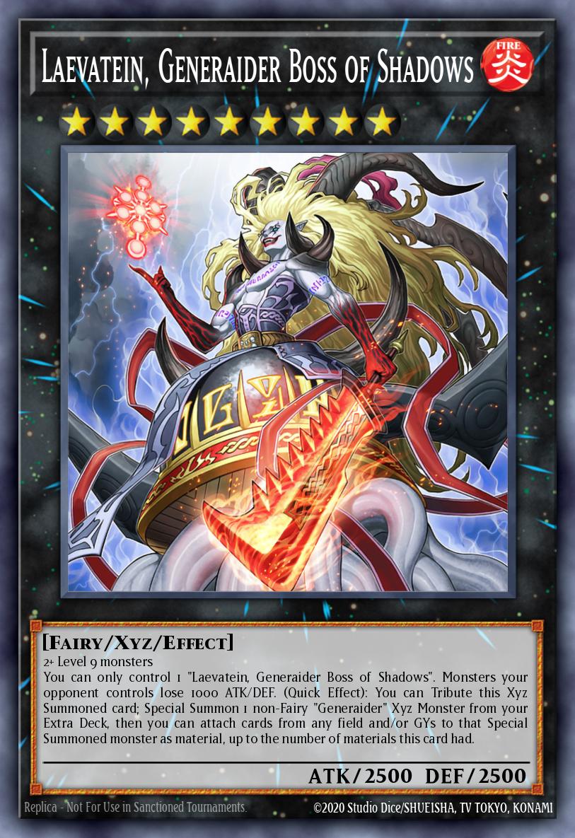 Laevatein, Generaider Boss of Shadows PHHY-EN047