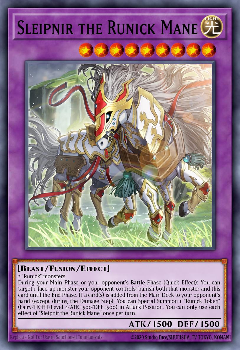 Sleipnir the Runick Mane MP24-EN096