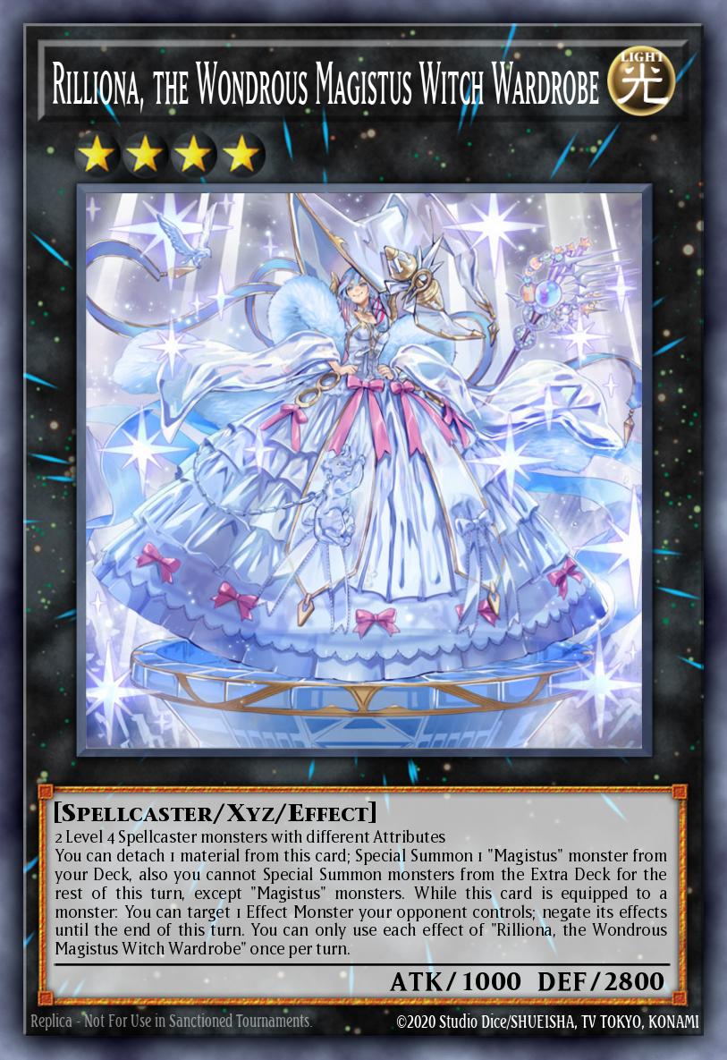 Rilliona, the Wondrous Magistus Witch Wardrobe MP22-EN083