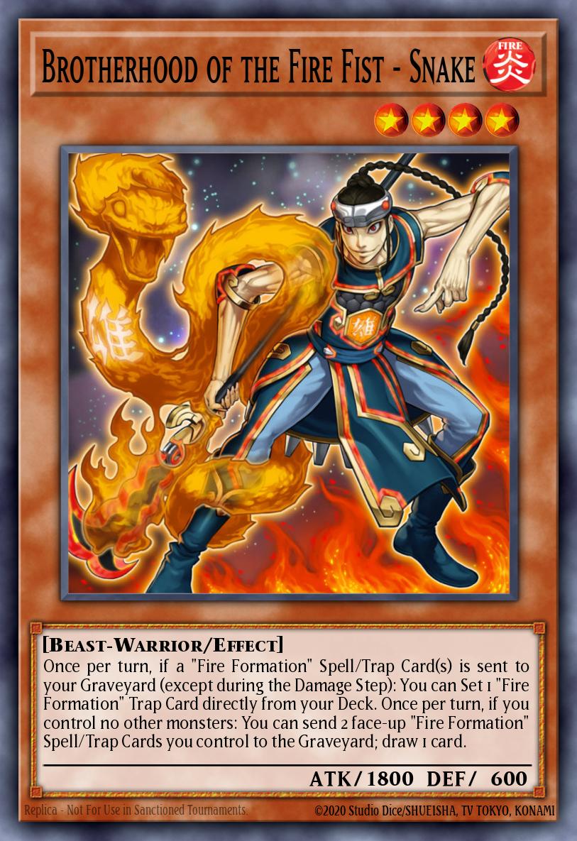 Brotherhood of the Fire Fist - Snake CBLZ-EN026