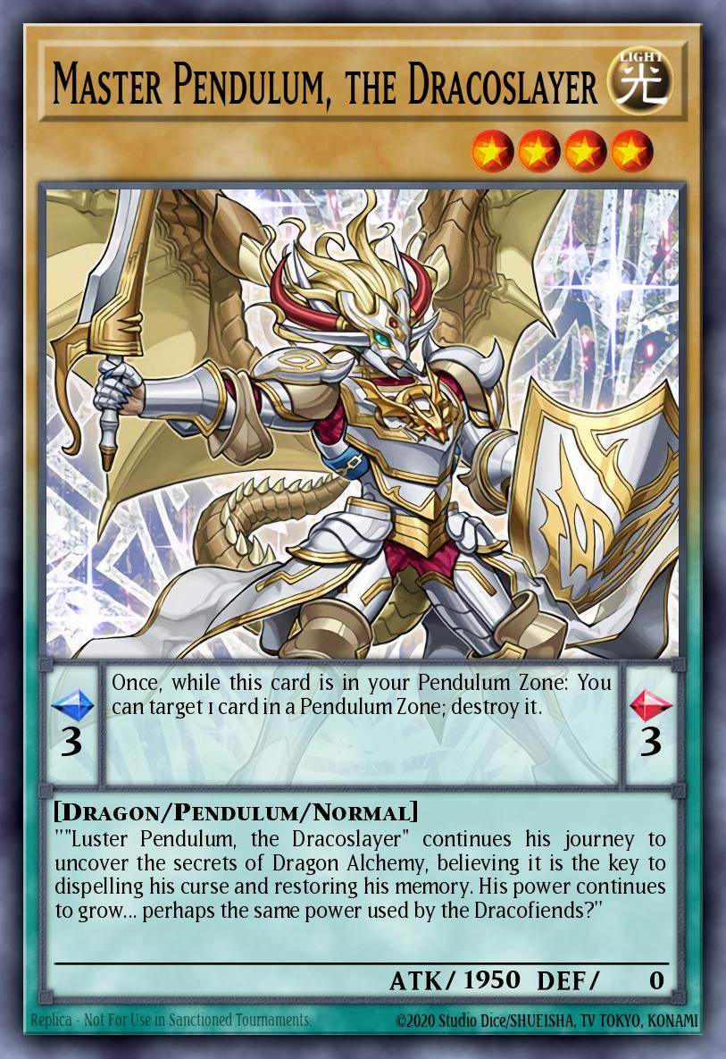 Master Pendulum, the Dracoslayer BOSH-EN023