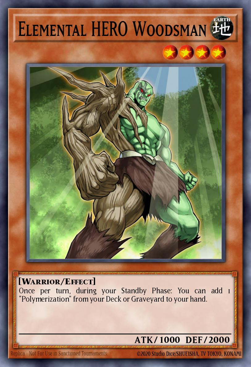 Elemental HERO Woodsman DT04-EN058