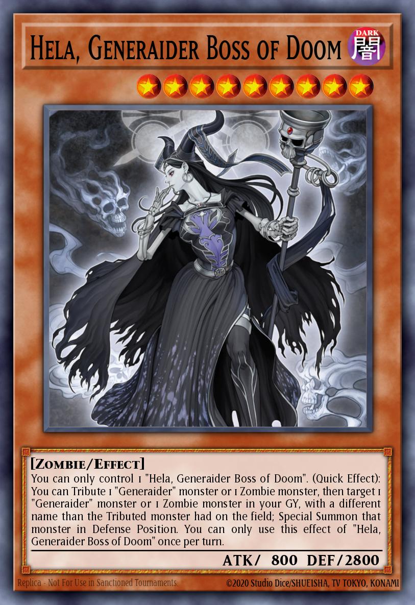 Hela, Generaider Boss of Doom GFP2-EN090