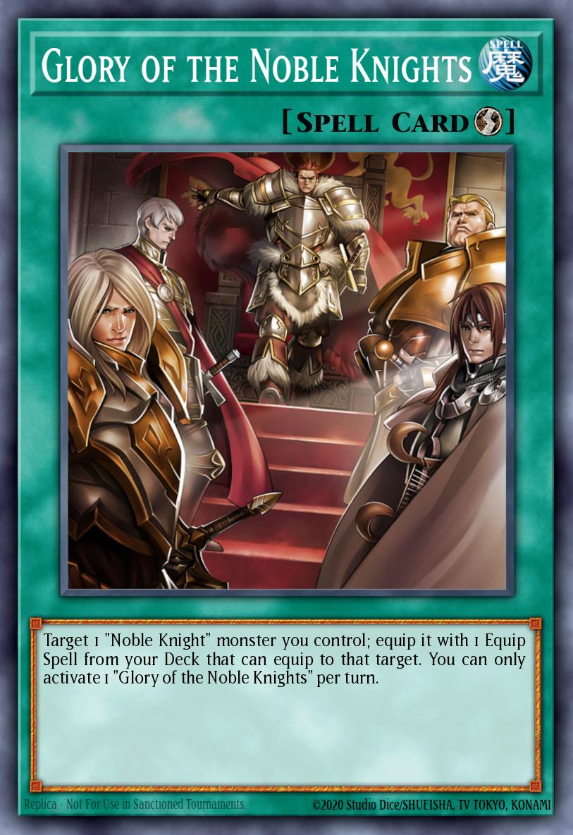 Glory of the Noble Knights MP18-EN207