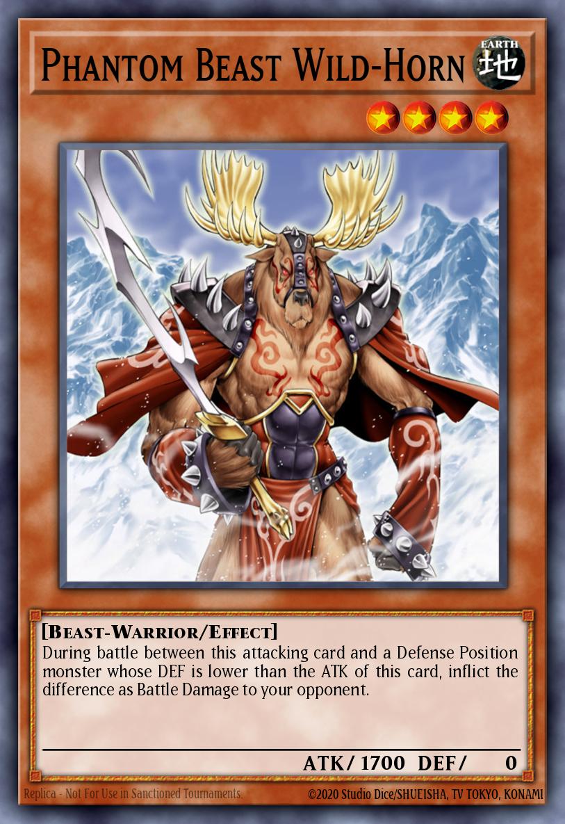 Phantom Beast Wild-Horn GLD2-EN012