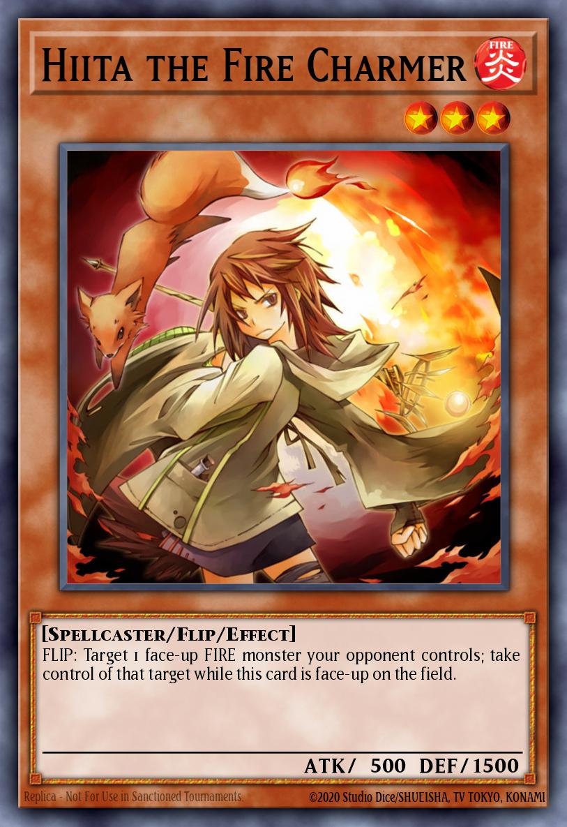 Hiita the Fire Charmer DR3-EN208