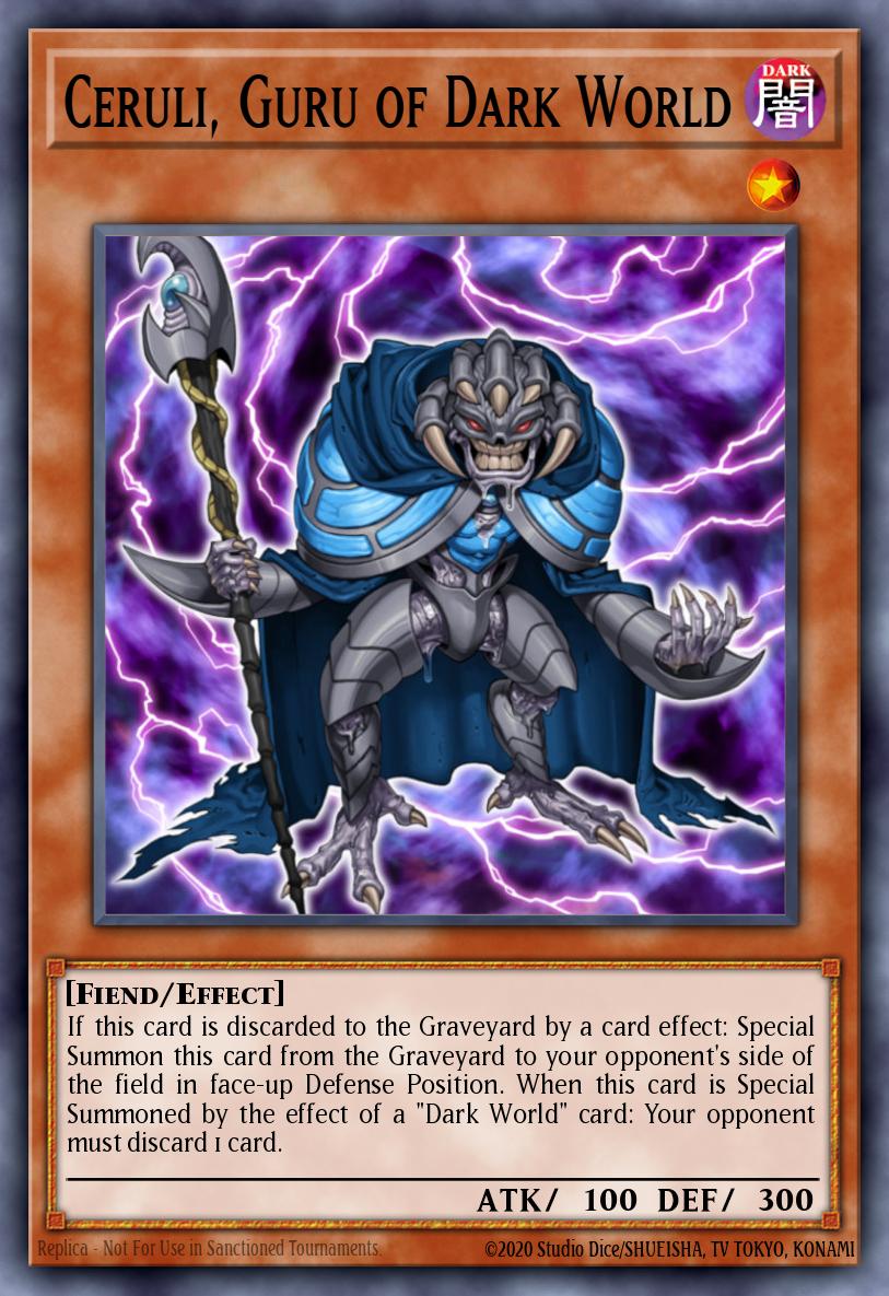 Ceruli, Guru of Dark World SDGU-EN003