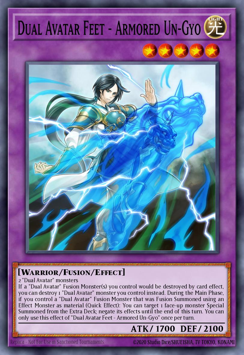 Dual Avatar Feet - Armored Un-Gyo PHRA-EN033