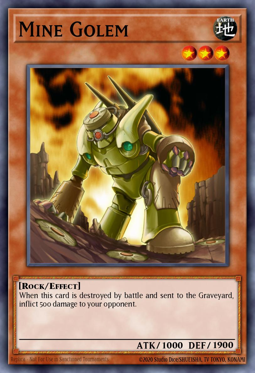 Mine Golem DR3-EN198