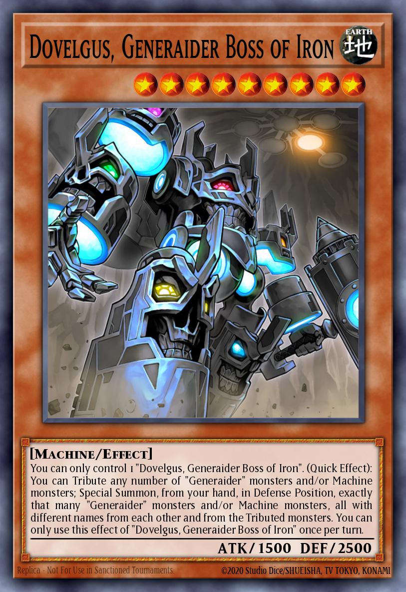 Dovelgus, Generaider Boss of Iron MYFI-EN029