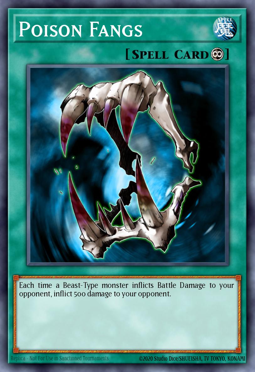 Poison Fangs DR3-EN158