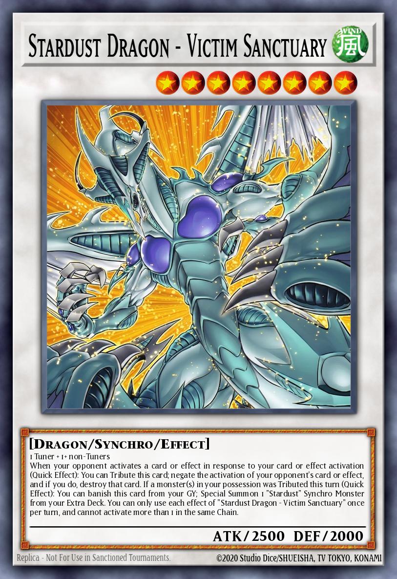 Stardust Dragon - Victim Sanctuary MAMO-EN007