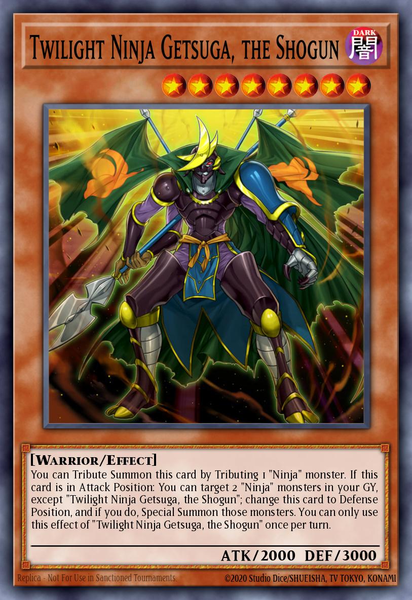 Twilight Ninja Getsuga, the Shogun MP16-EN188