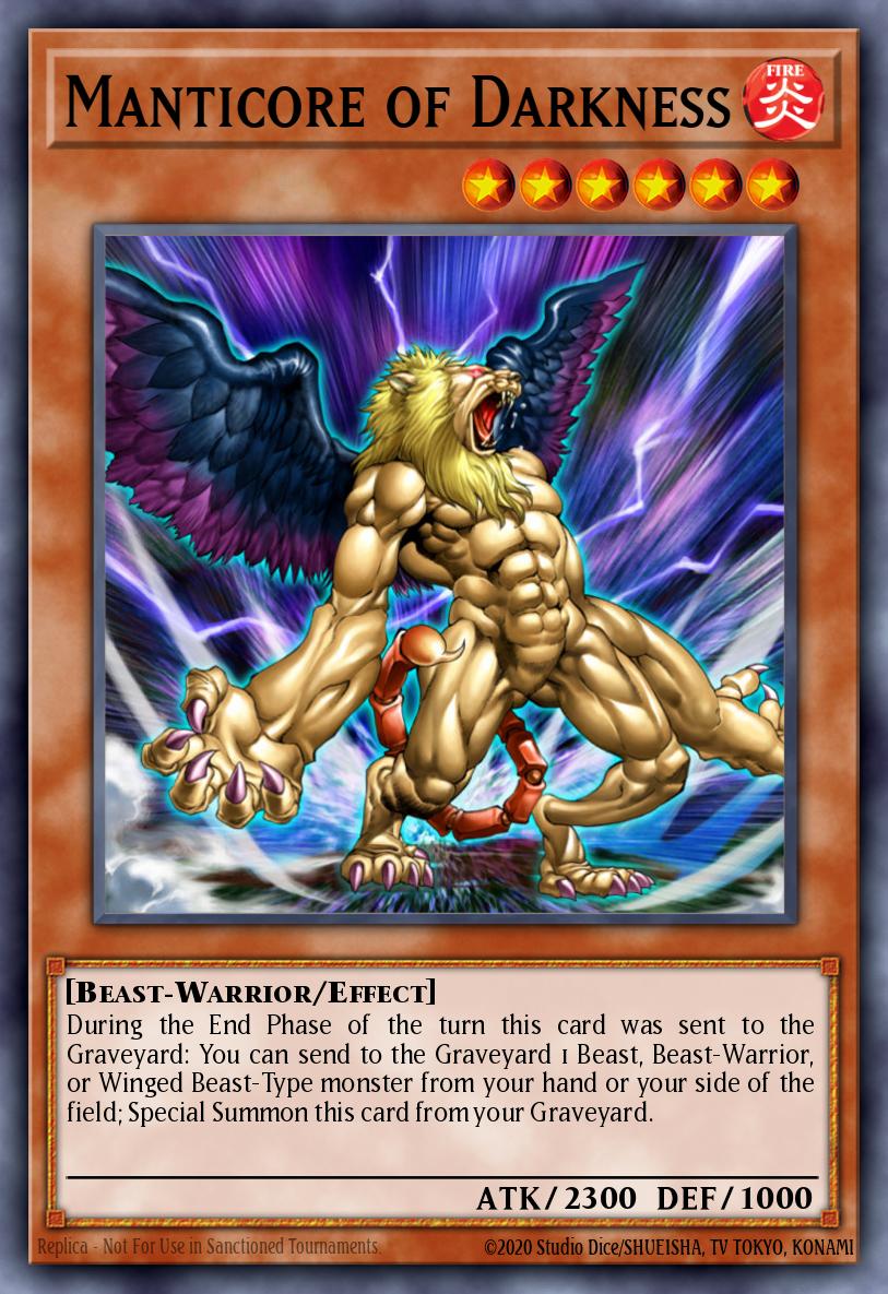 Manticore of Darkness CP03-EN008