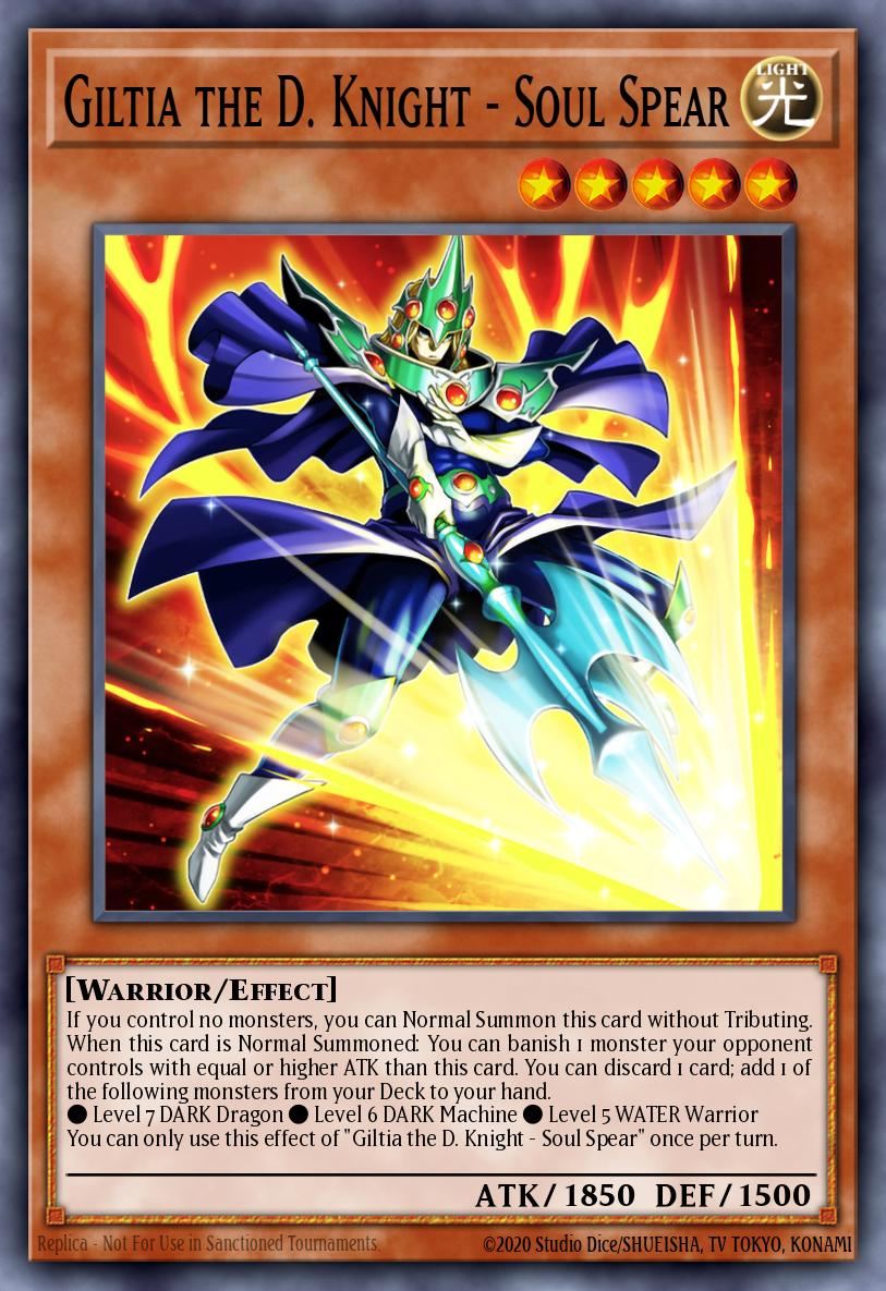 Giltia the D. Knight - Soul Spear LDS3-EN137