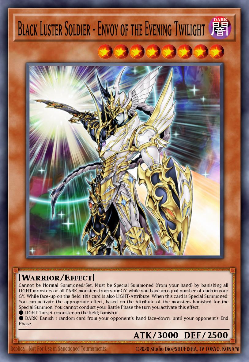 Black Luster Soldier - Envoy of the Evening Twilight AP08-EN008