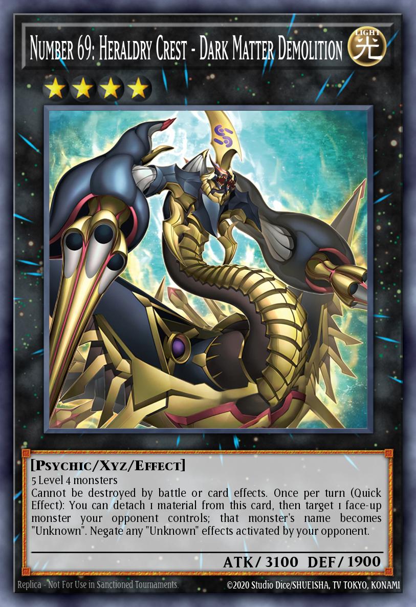 Number 69: Heraldry Crest - Dark Matter Demolition ALIN-EN046