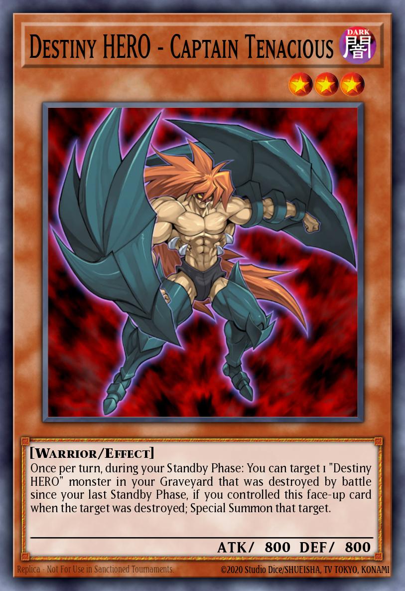 Destiny HERO - Captain Tenacious DR04-EN182