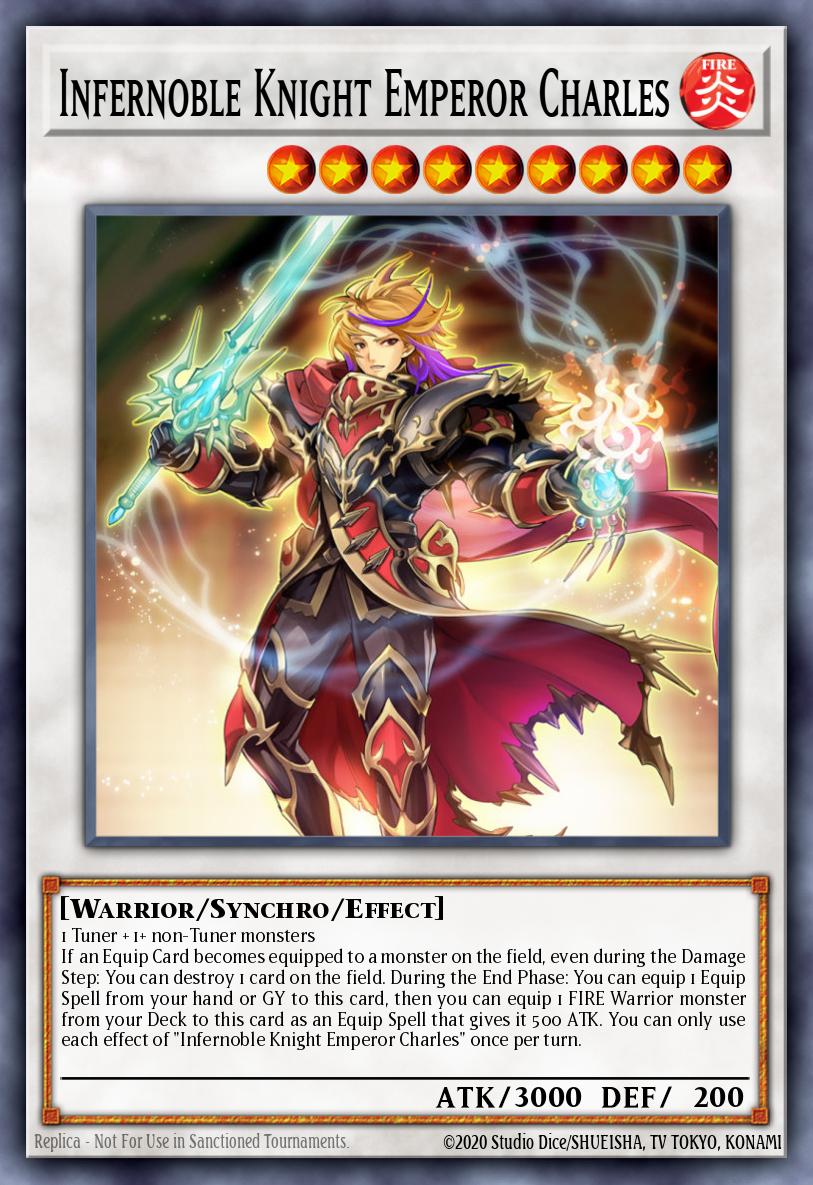 Infernoble Knight Emperor Charles MP21-EN127