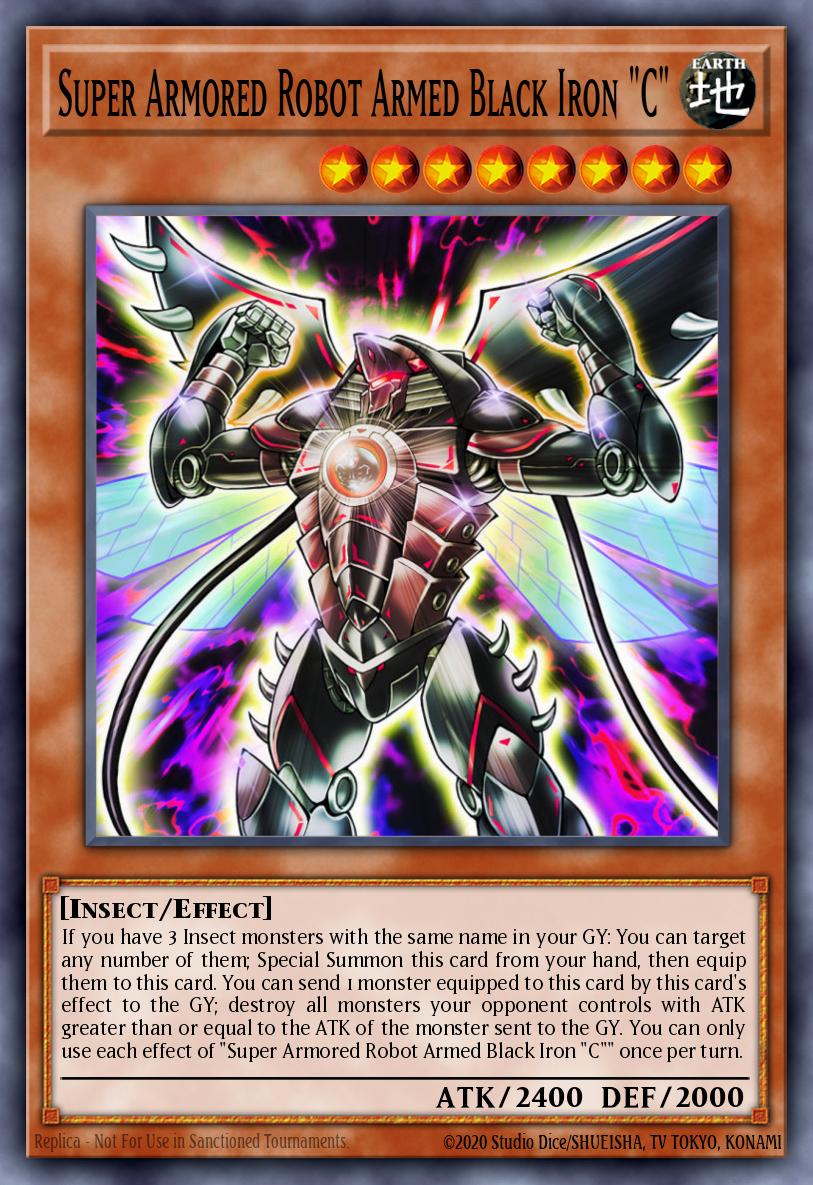 Super Armored Robot Armed Black Iron "C" SAST-EN097