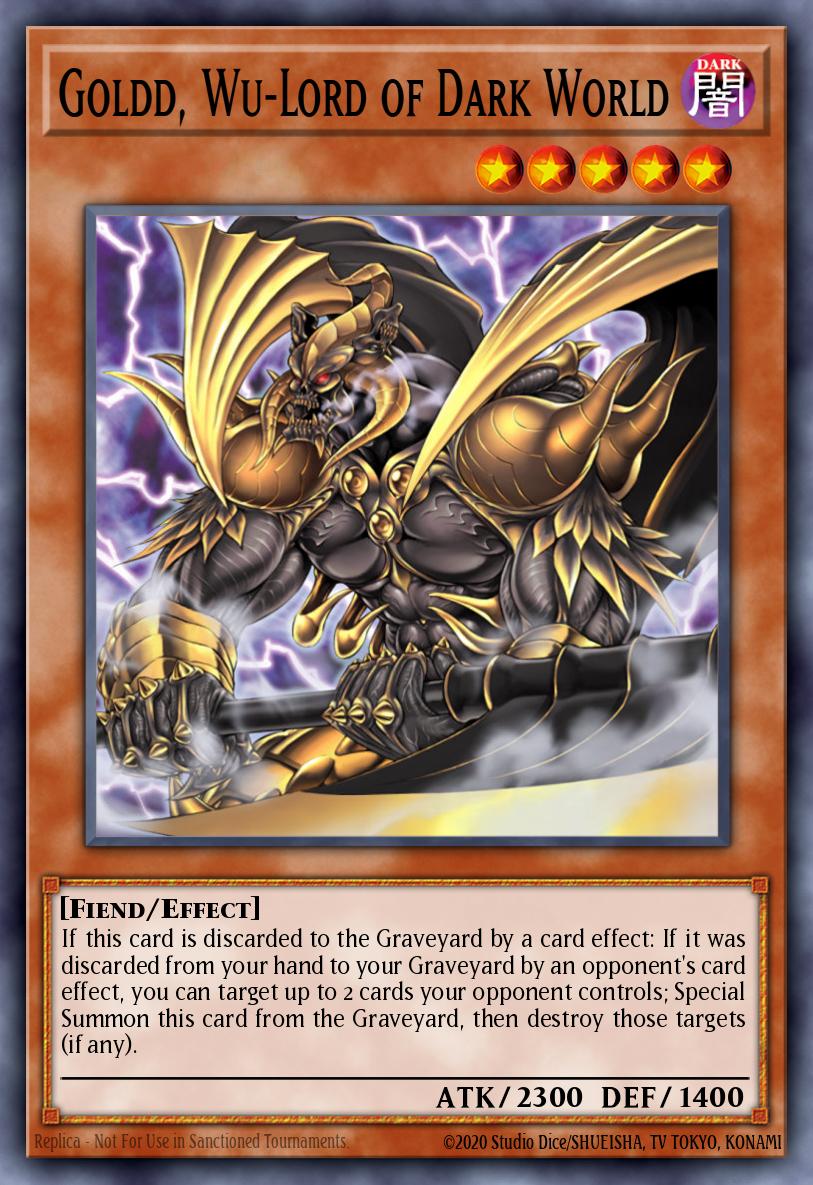 Goldd, Wu-Lord of Dark World CP03-EN007