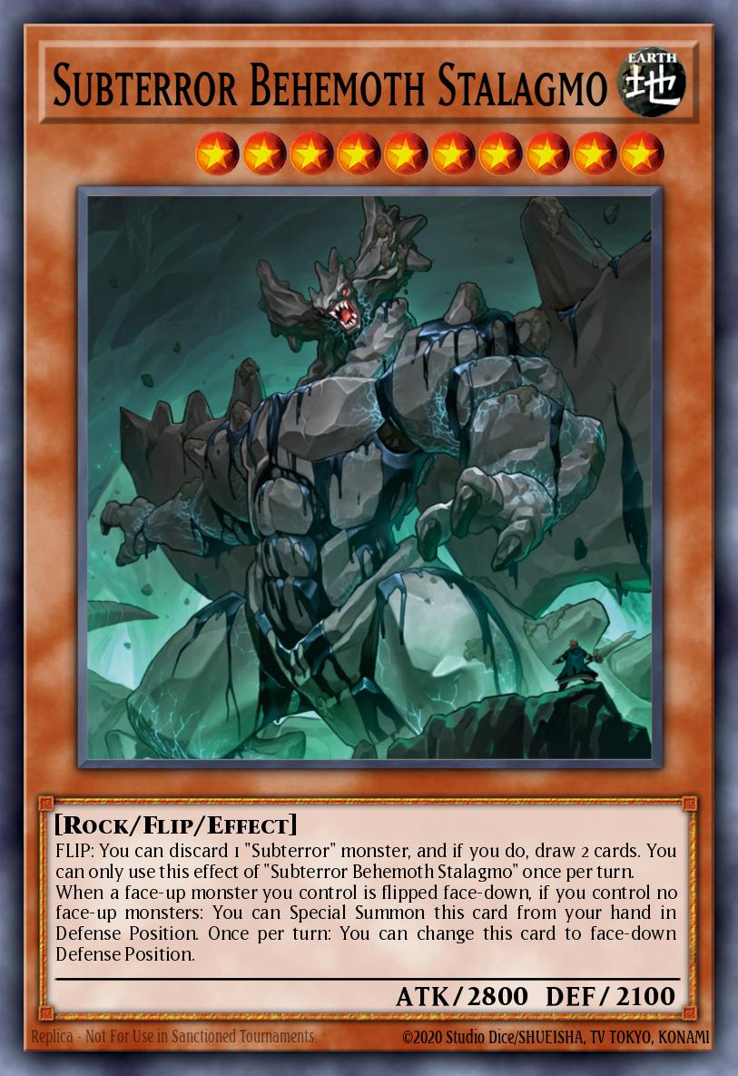Subterror Behemoth Stalagmo TDIL-EN084