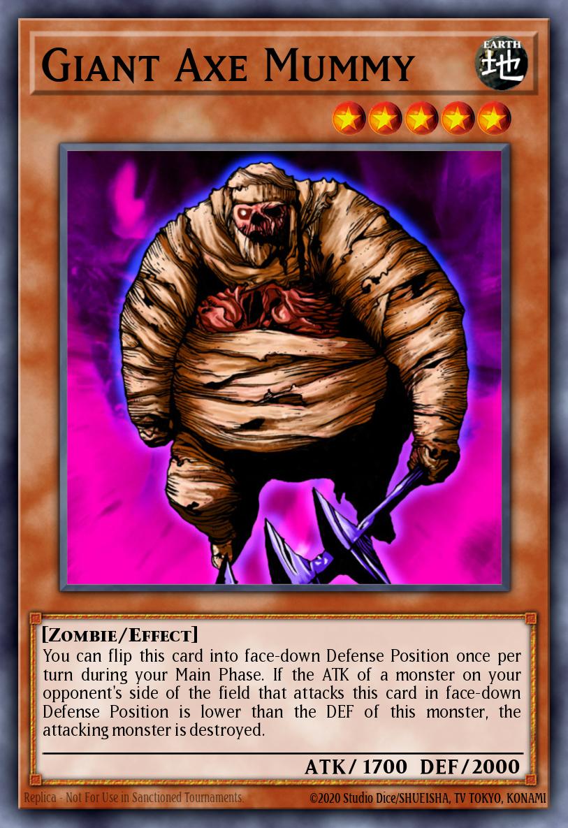 Giant Axe Mummy DB2-EN223