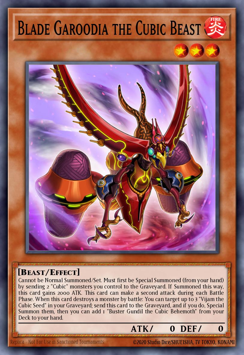 Blade Garoodia the Cubic Beast MVP1-EN034