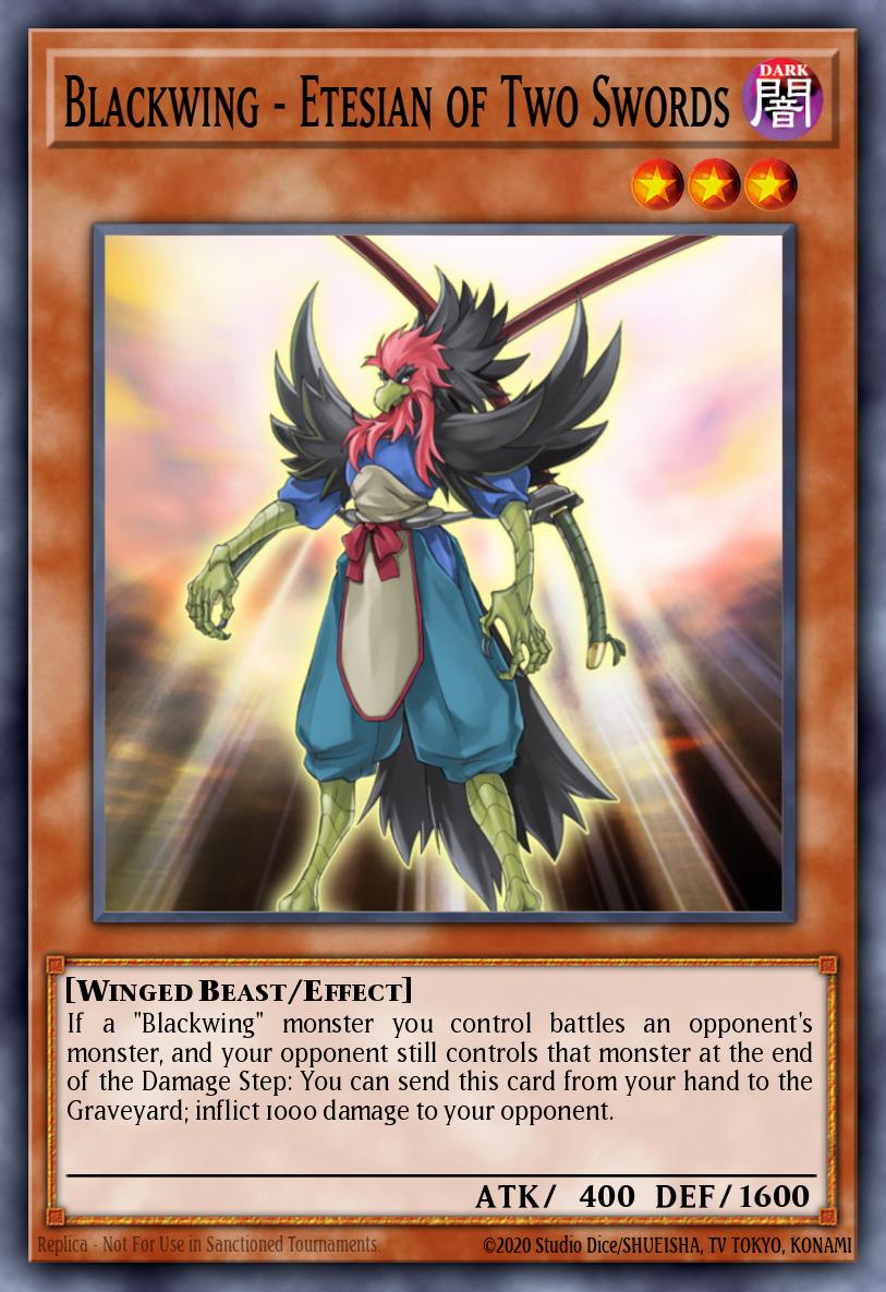Blackwing - Etesian of Two Swords LC5D-EN123
