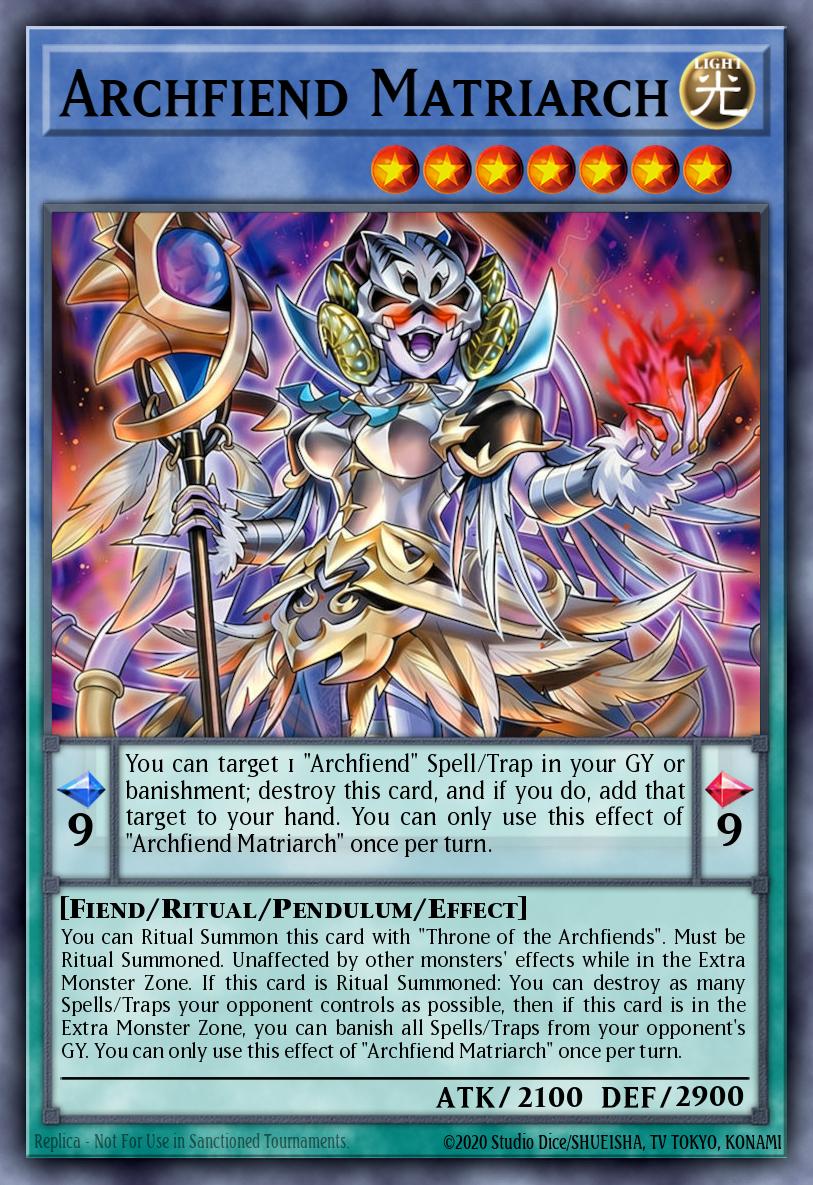 Archfiend Matriarch BLZD-EN030
