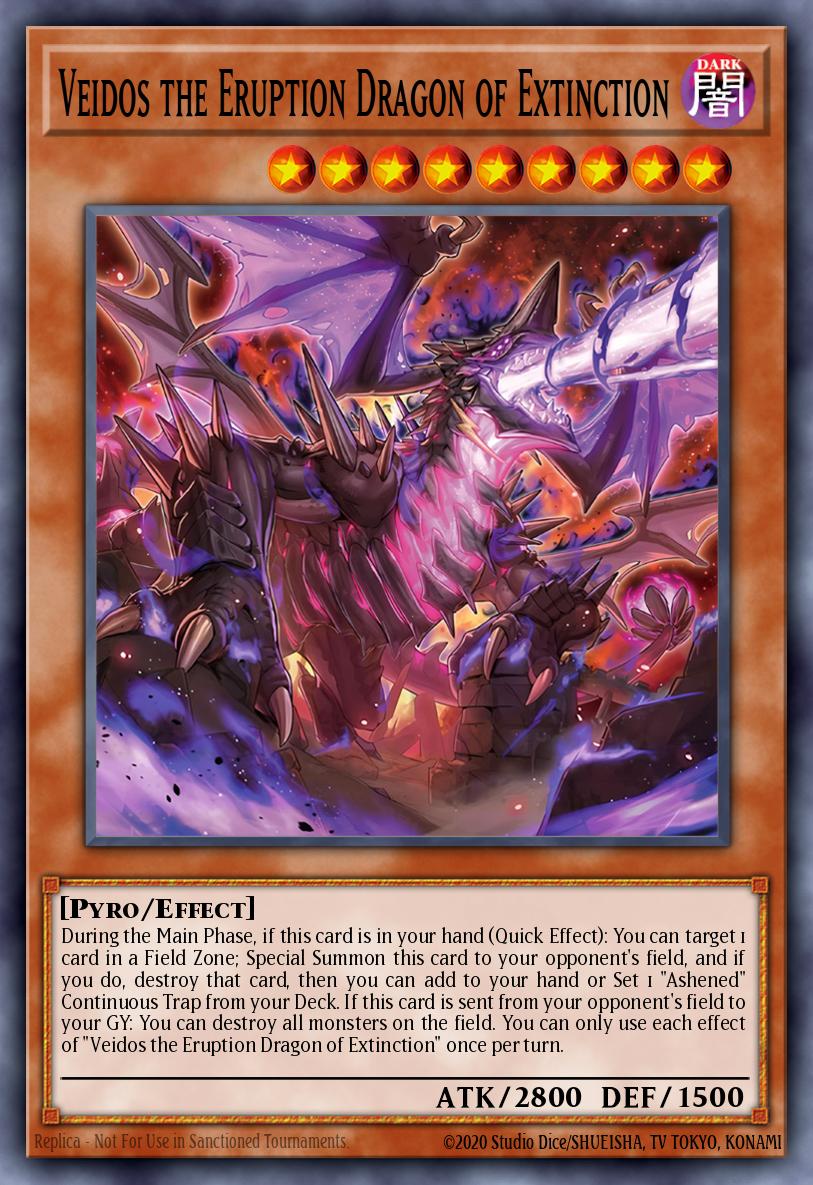 Veidos the Eruption Dragon of Extinction MP25-EN175