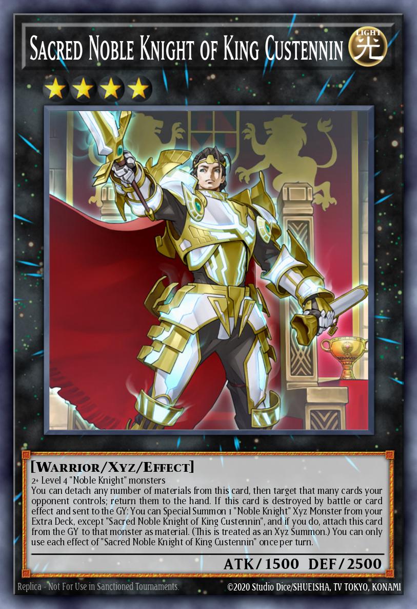 Sacred Noble Knight of King Custennin MP19-EN142