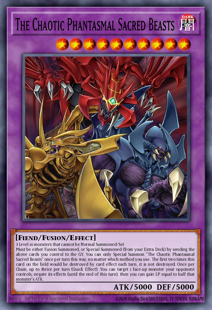The Chaotic Phantasmal Sacred Beasts CORI-EN029